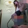 【麋鹿银儿】大口吞吃反差美女卡莎39码大脚丫专场